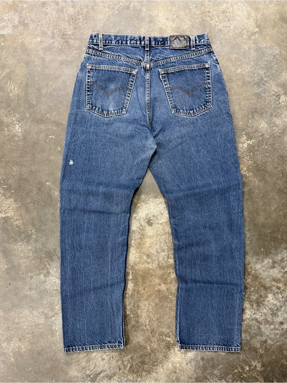 Vintage 90s Levis SilverTab Straight Loose Baggy Jeans 36x36 USA